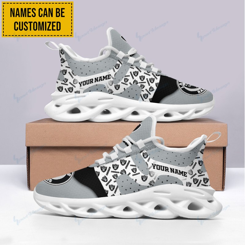 Las Vegas Raiders Sneakers Side View