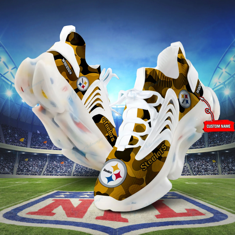 Pittsburgh Steelers F68 Sport Camo Shoes