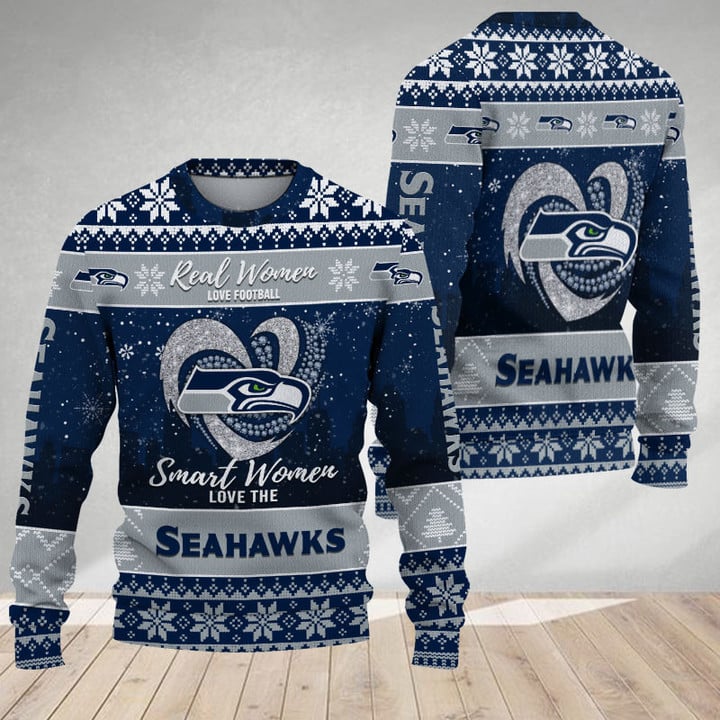 Seattle Seahawks Woolen Sweater