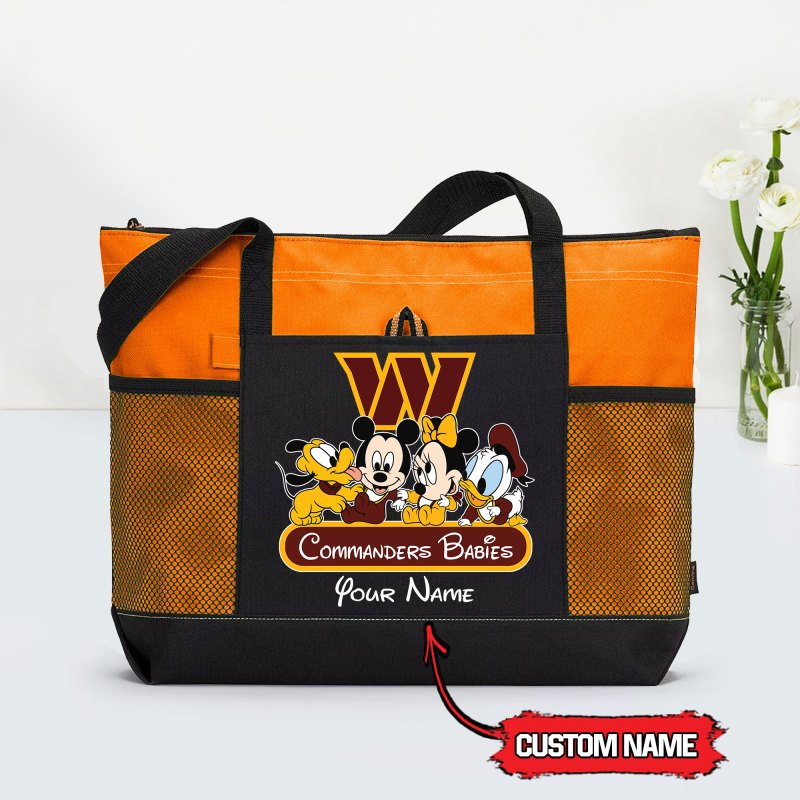 Washington Commanders Tote Bag - Orange
