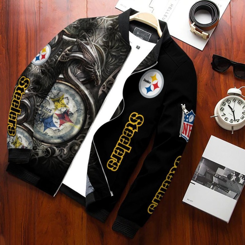 Pittsburgh Steelers Bomber Jacket