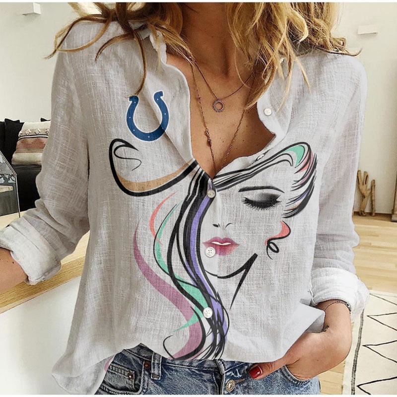 Indianapolis Colts Woman Shirt Detail