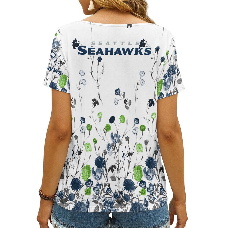 Seattle Seahawks T-shirt Back View