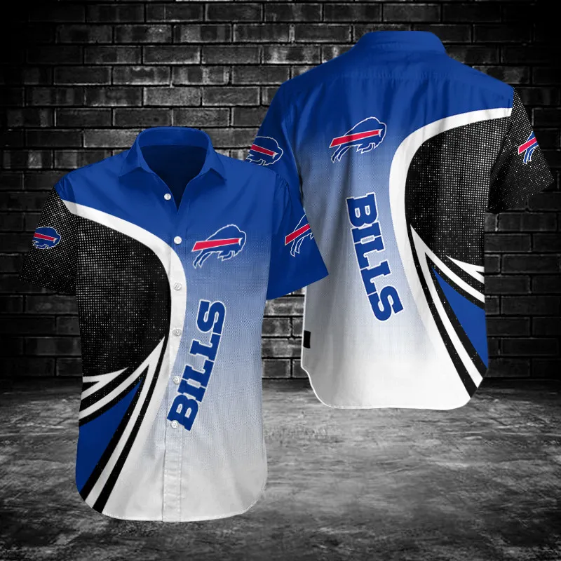 Sizing Chart for Buffalo Bills Button Shirts