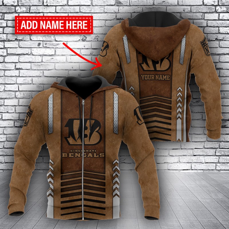 Cincinnati Bengals Personalized Hoodie