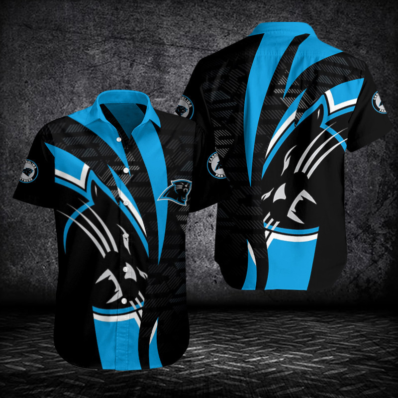Sizing Chart for Carolina Panthers Button Shirts