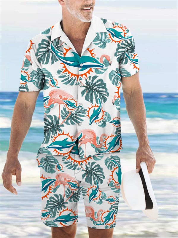 Miami Dolphins Hawaiian Shirt And Shorts