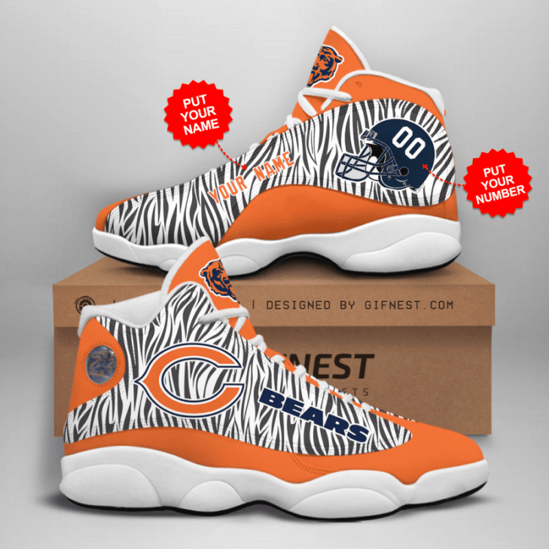 Chicago Bears AJD13 Sneakers - Image 1