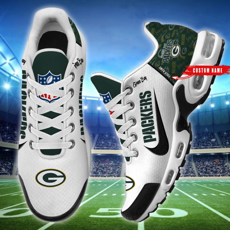 Green Bay Packers Personalized T-N Youth Sneakers
