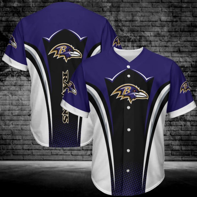 Baltimore Ravens Baseball Jersey