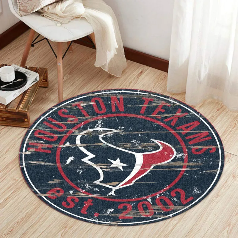 Houston Texans Round Rug