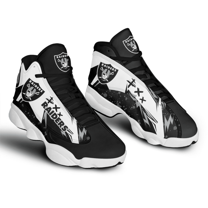 Las Vegas Raiders AJD13 Sneakers 1090 Side View