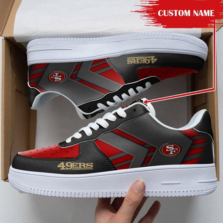 San Francisco 49ers Personalized AF1 Shoes