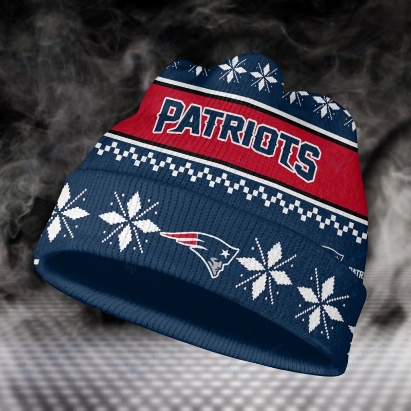 New England Patriots Wool Beanie
