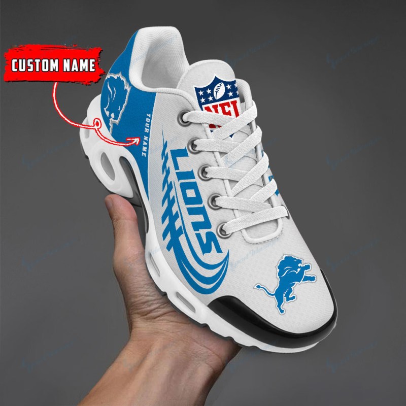Detroit Lions T-N Youth Sneakers Side View