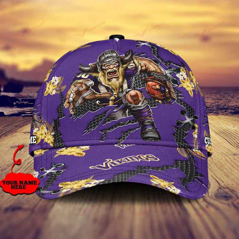 Minnesota Vikings Cap Side View