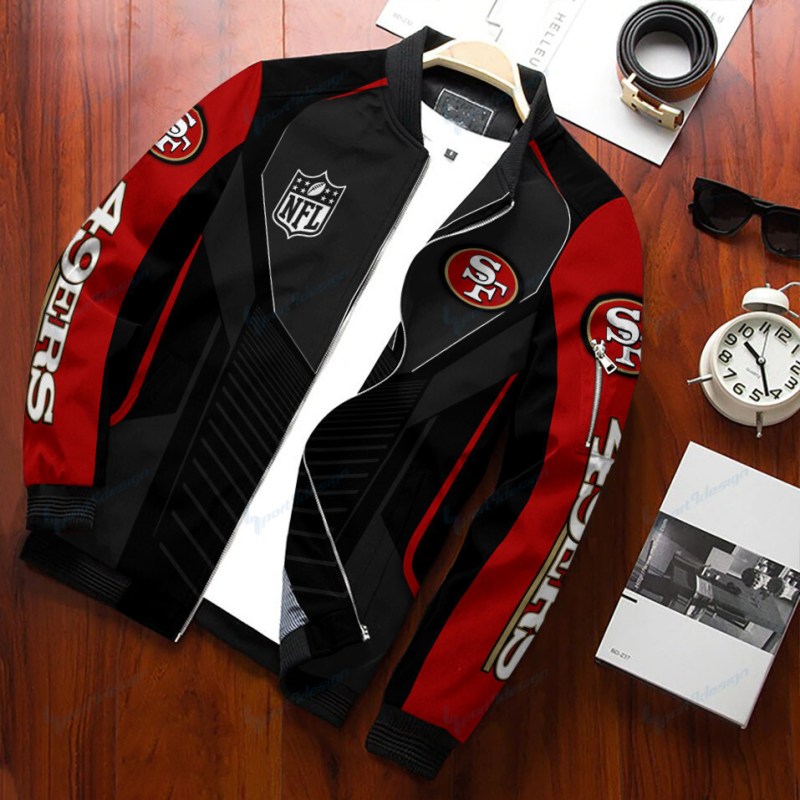 Kansas City Chiefs Bomber Jacket Back View