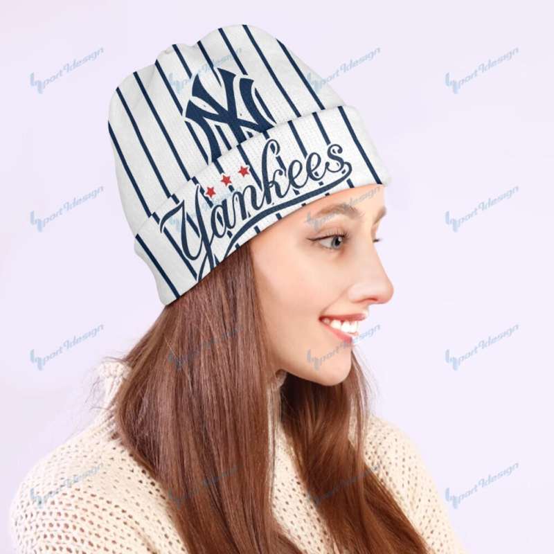 New York Yankees Wool Beanie 23 Image 3