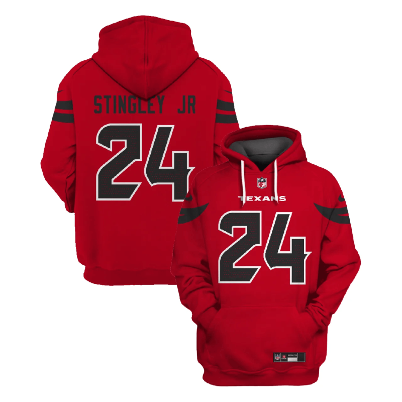 Houston Texans Personalized Football Hoodie