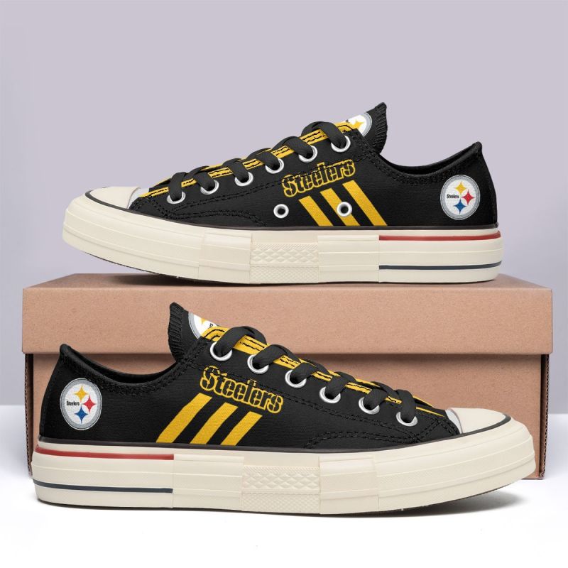 Pittsburgh Steelers New Low Top Canvas Shoes