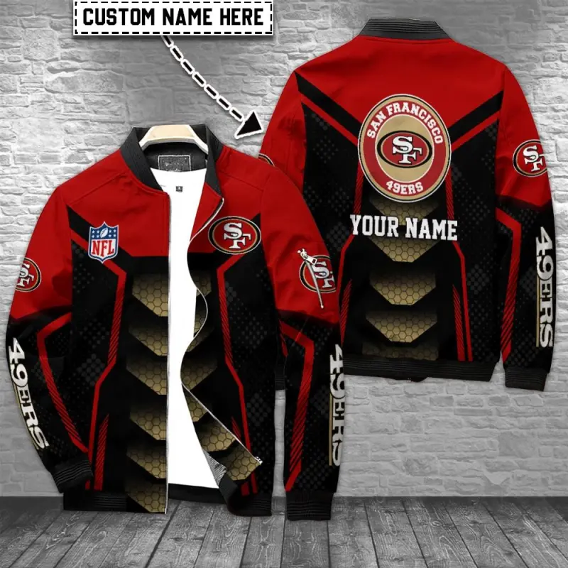 San Francisco 49ers Personalized Bomber Jacket