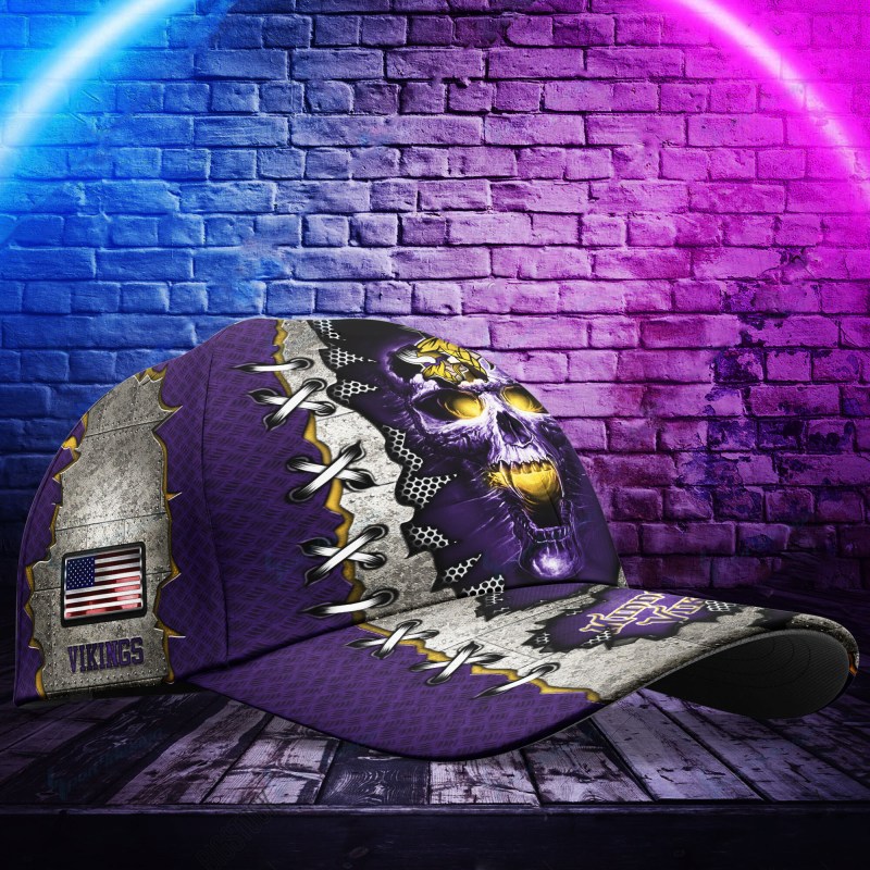 Minnesota Vikings Classic Cap - Back View