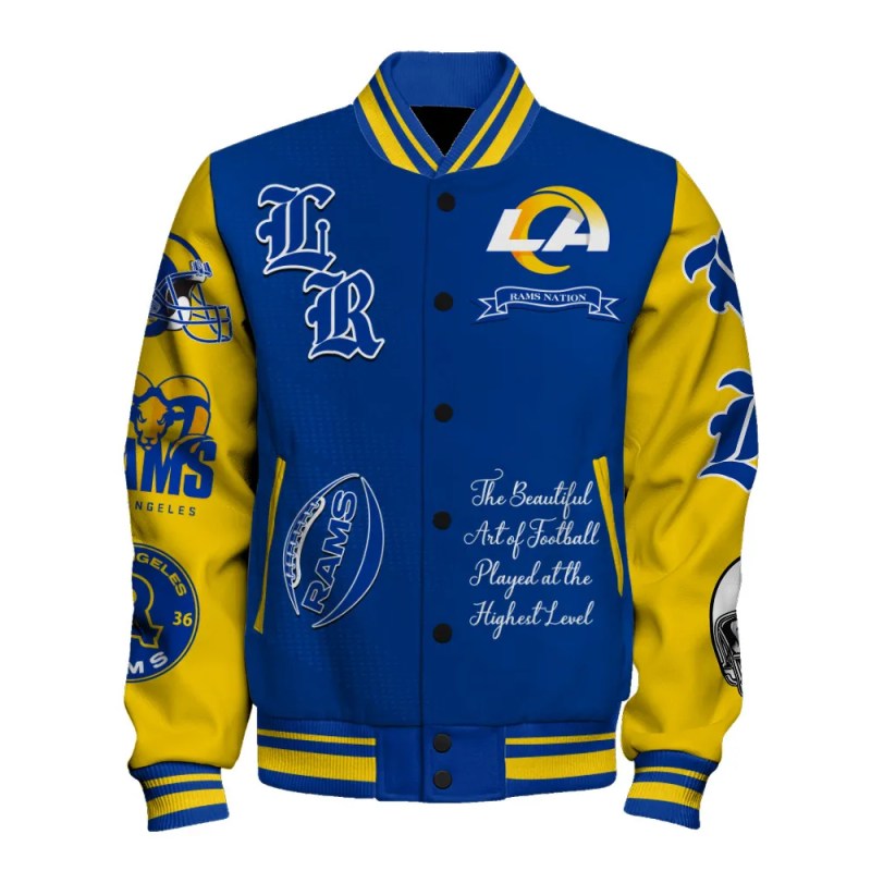 Los Angeles Rams Jacket Detail