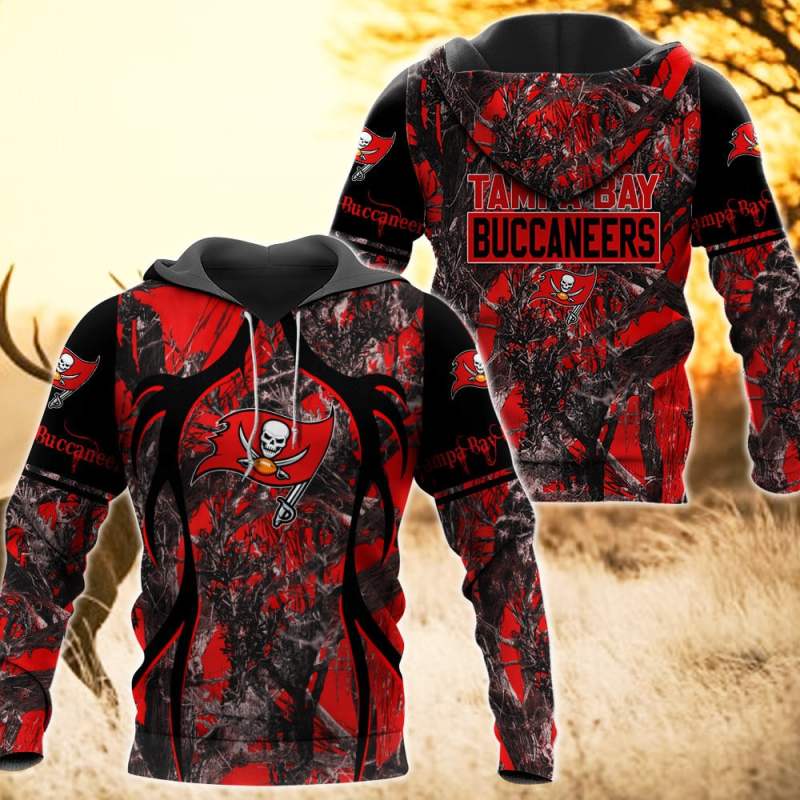 Tampa Bay Buccaneers Ugly Christmas Sweater Front View