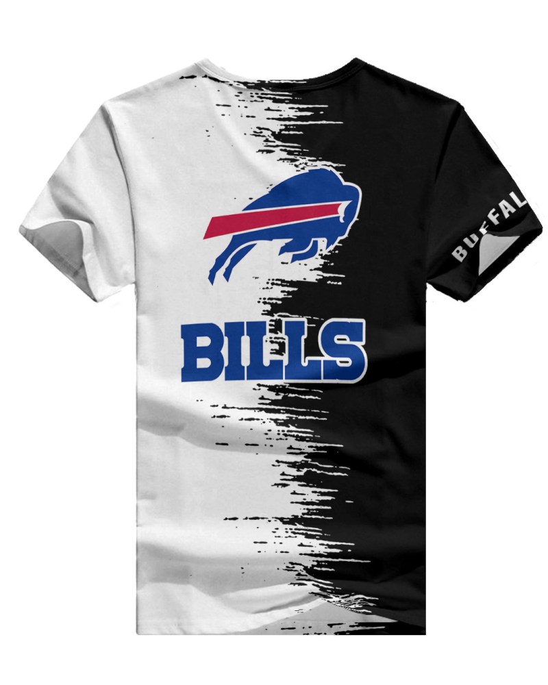 Buffalo Bills Summer V-Neck Women T-Shirt Lifestyle