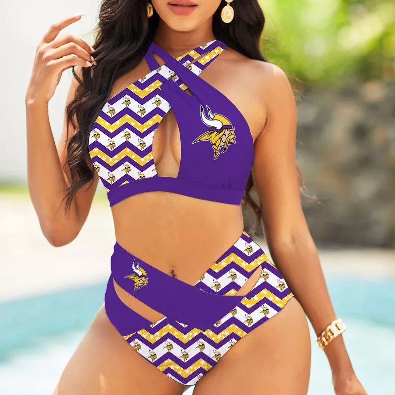 Minnesota Vikings Women's Bikini Swimsuit