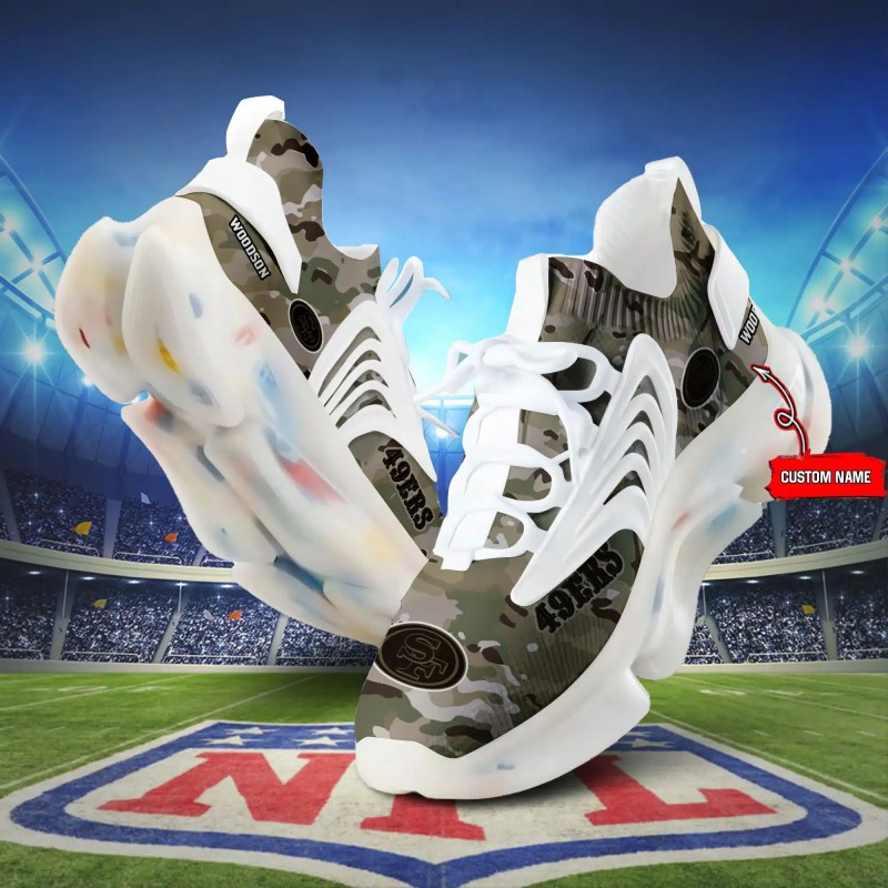San Francisco 49ers F68 Sport Camo Shoes