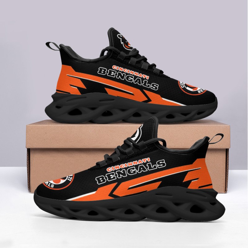 Cincinnati Bengals Yezy Running Sneakers View