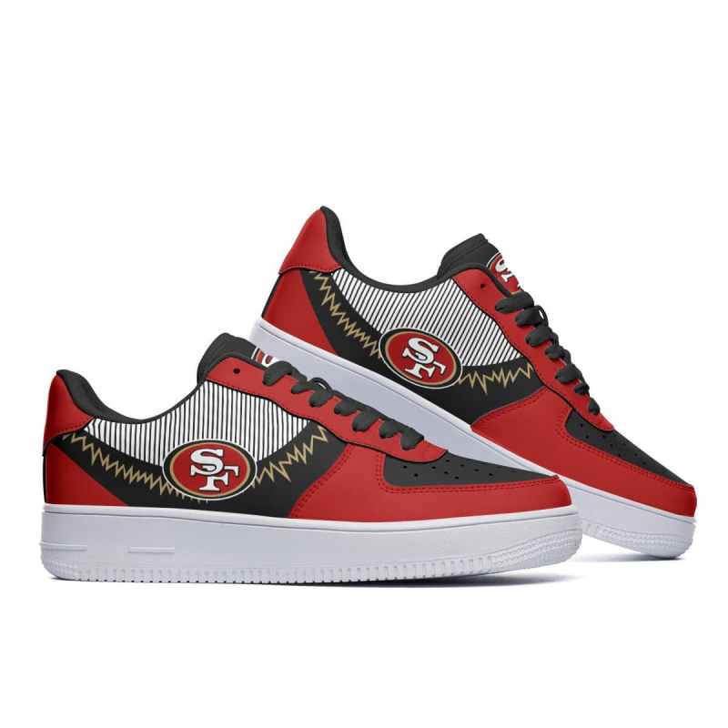 San Francisco 49ers AF1 Shoes Detail
