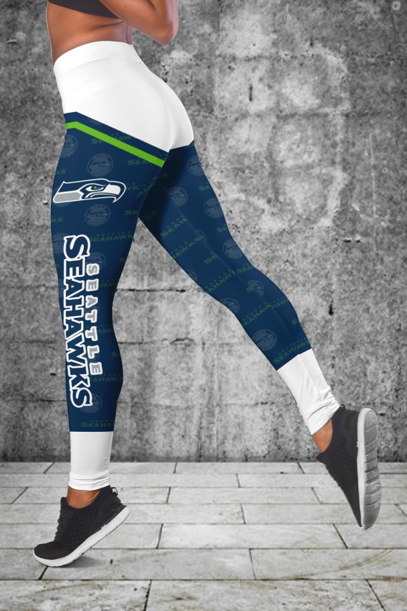 Seattle Seahawks Combo Tank Top and Leggings Large