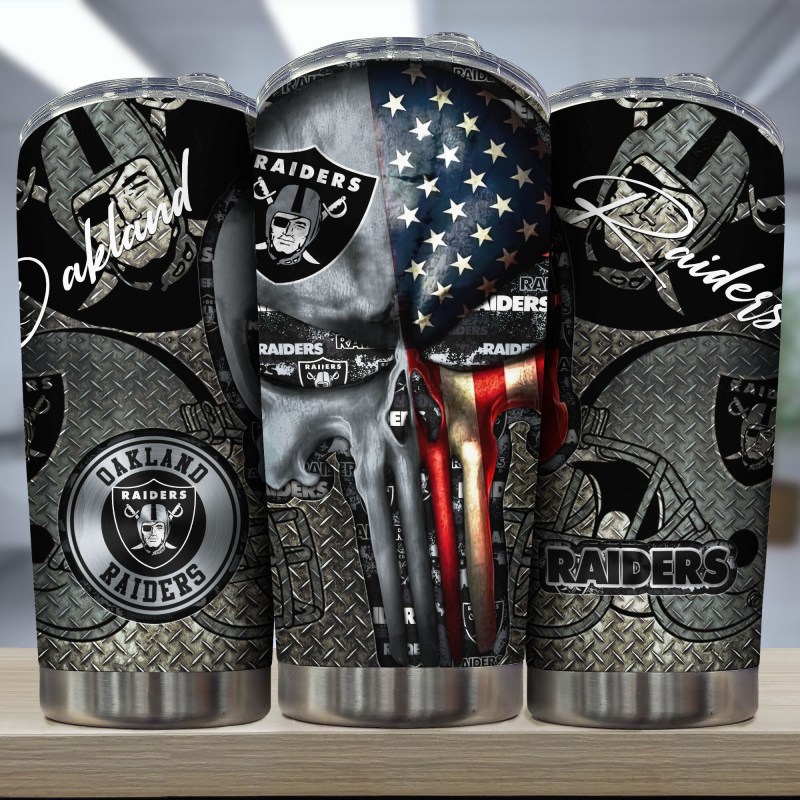 Las Vegas Raiders Tumbler Outdoor