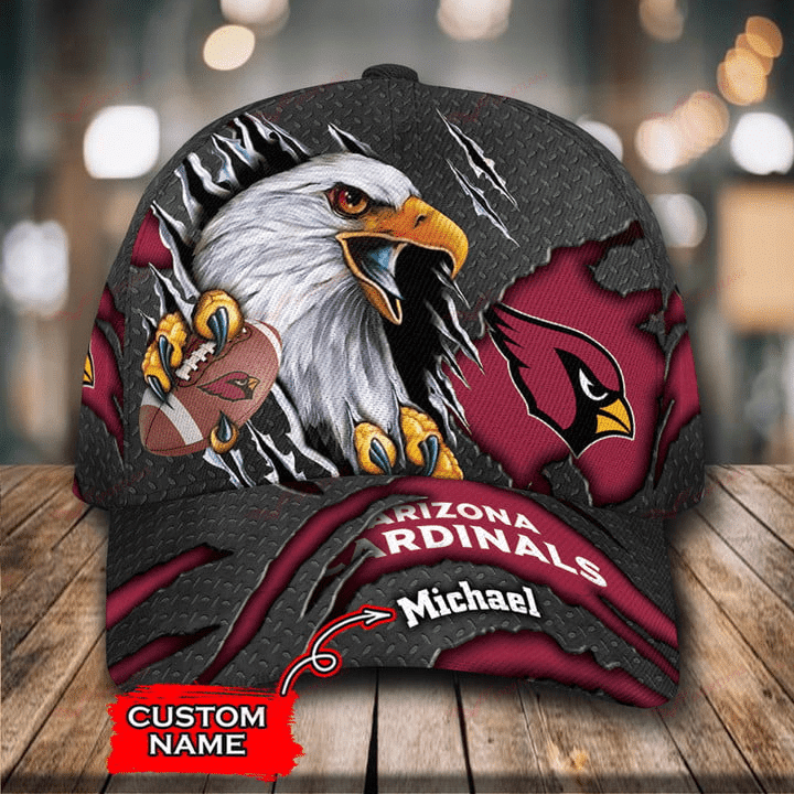 Arizona Cardinals Personalized Classic Cap 1