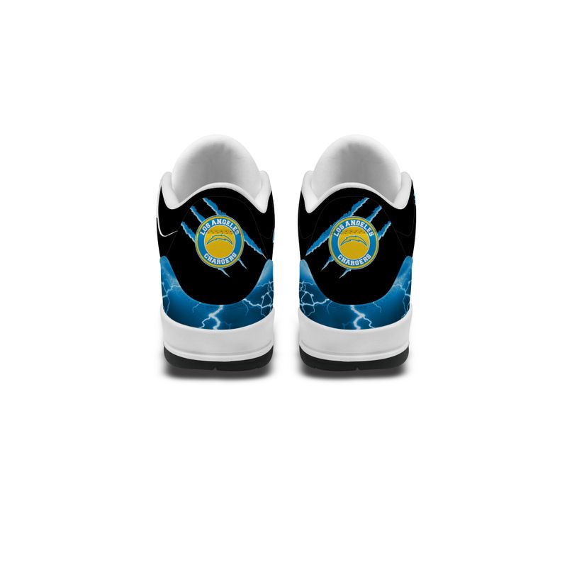 Los Angeles Chargers JD03 Shoes Image 3