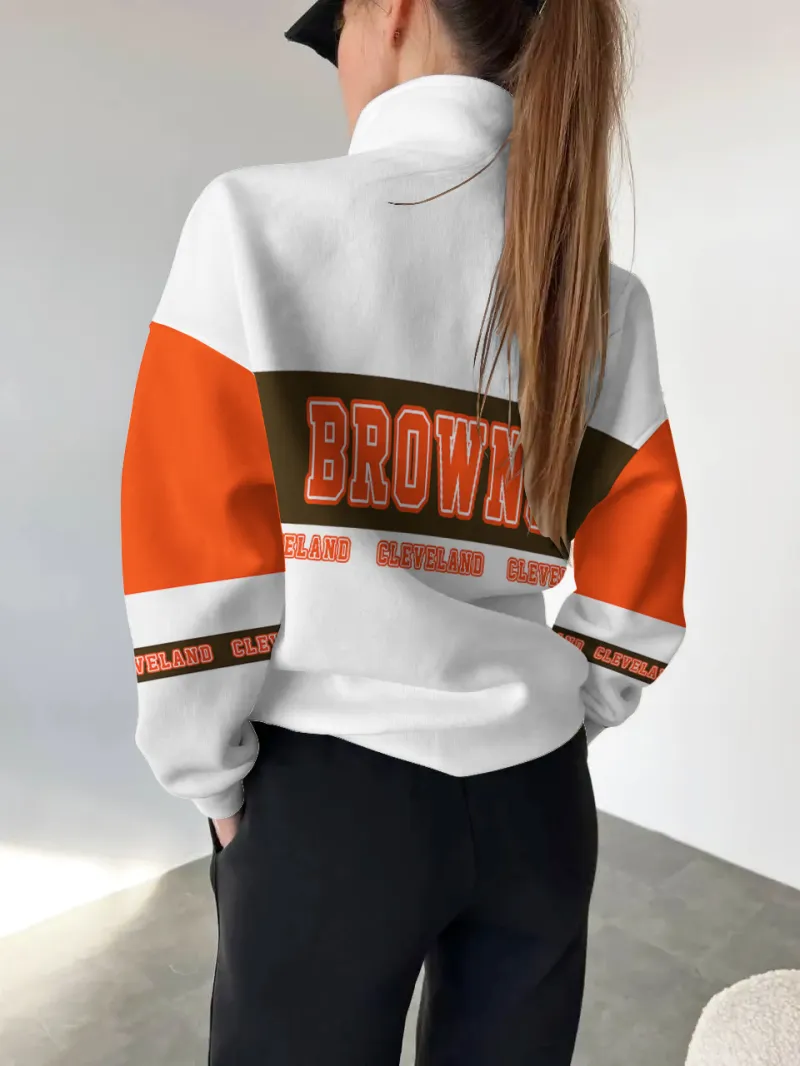 Cleveland Browns Colorful Sweatshirt