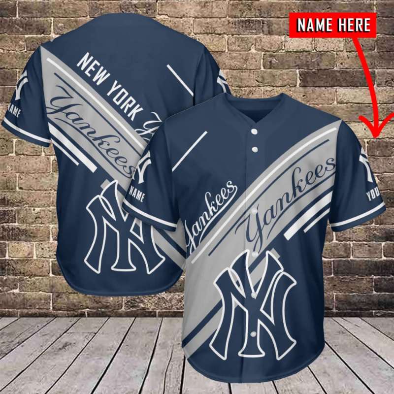 New York Yankees Personalized Baseball Jersey
