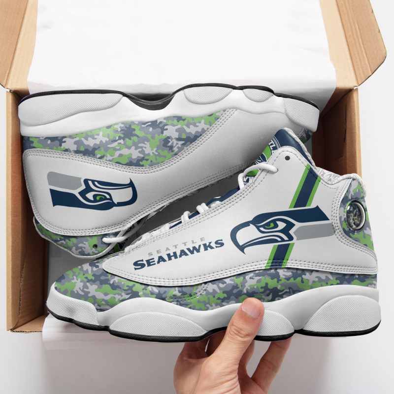 Seattle Seahawks Air JD13 Sneakers