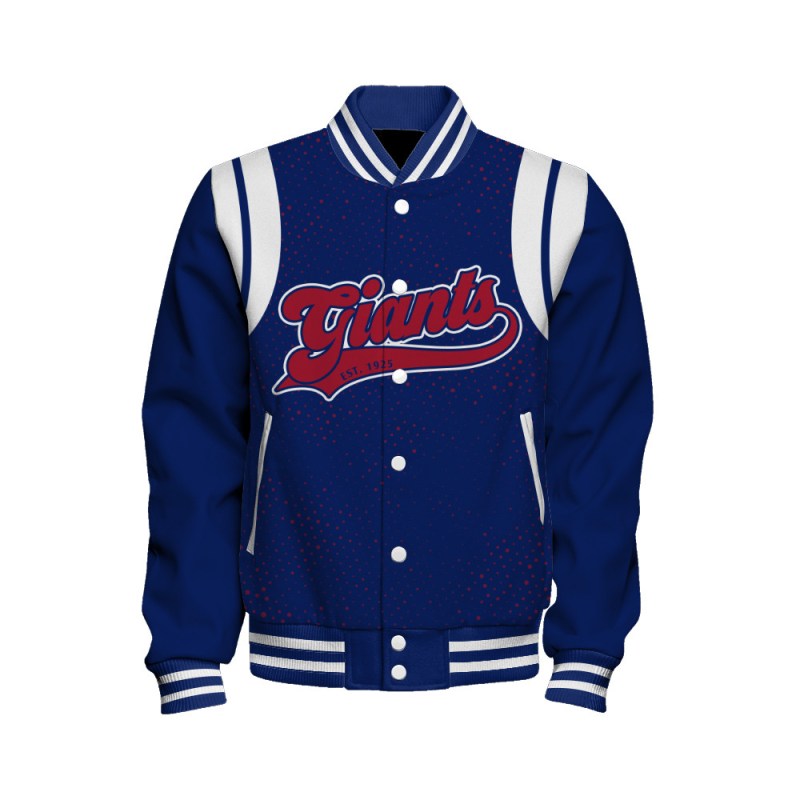 New York Giants Varsity Jacket Back