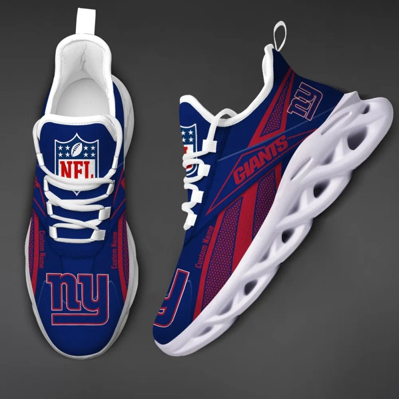 New York Giants Yezy Sneakers Design