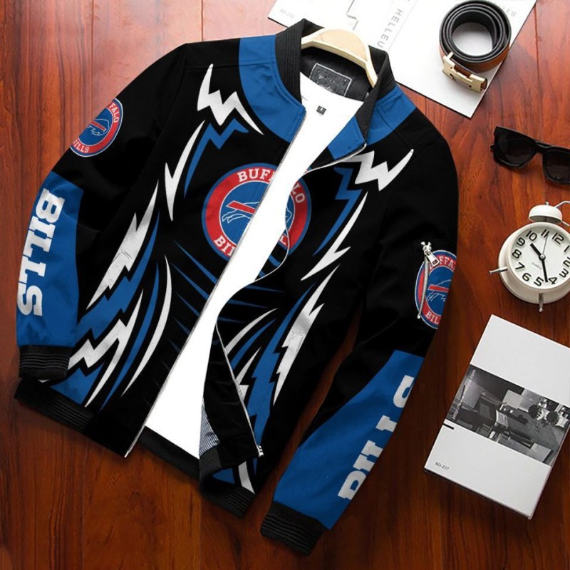Buffalo Bills Bomber Jacket Front