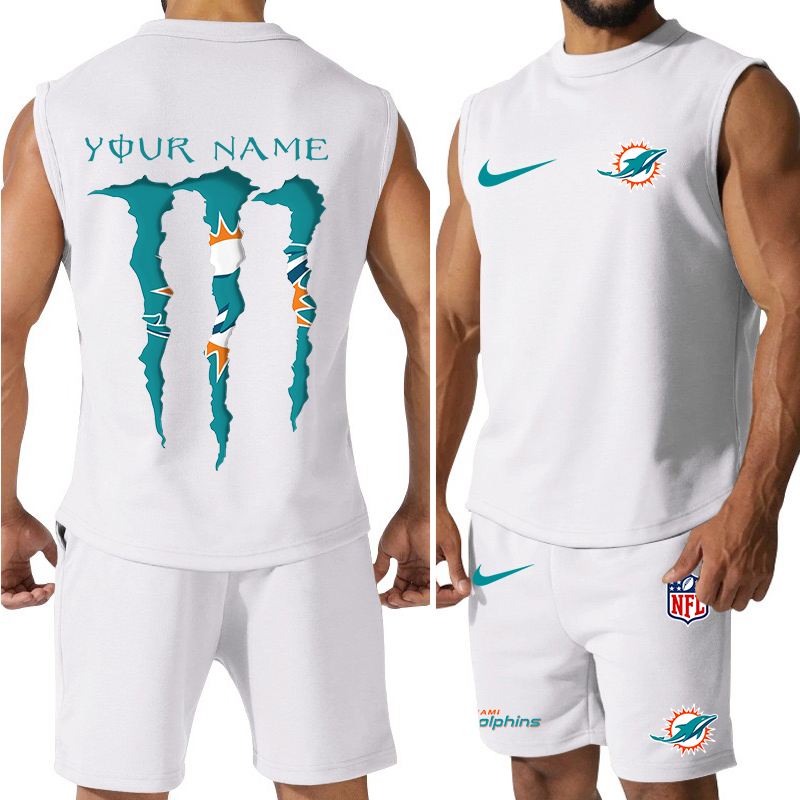 Miami Dolphins Colorful Tank Top