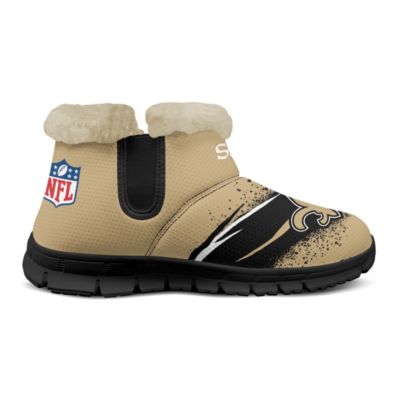 New Orleans Saints Comfy Winter Snow Boots
