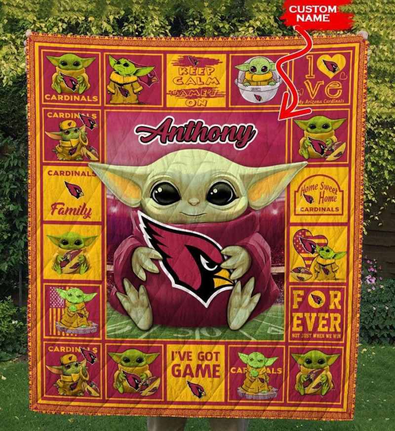 Arizona Cardinals Premium Quilt - NFL Merchandise