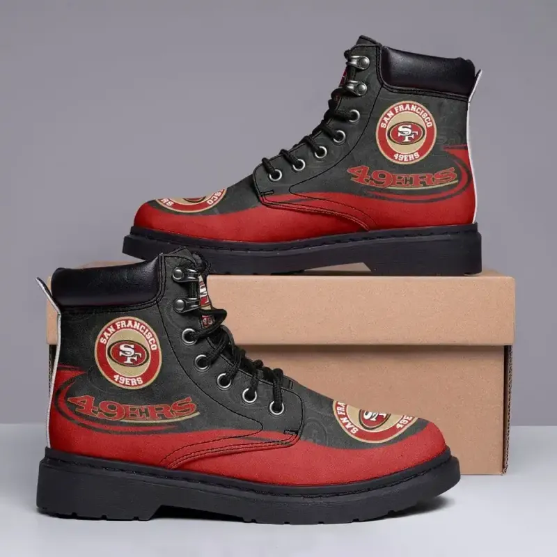San Francisco 49ers TBLCL Boots Side View