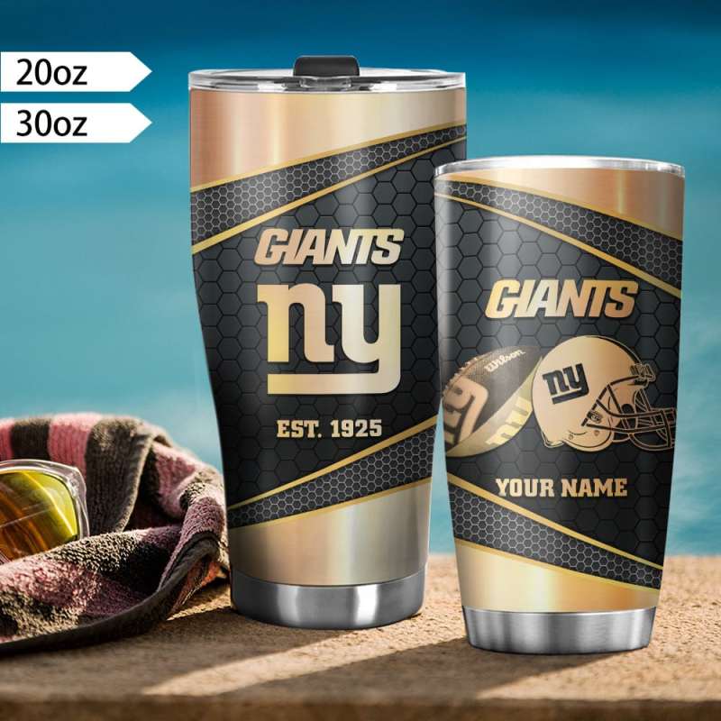 New York Giants Personalized Tumbler