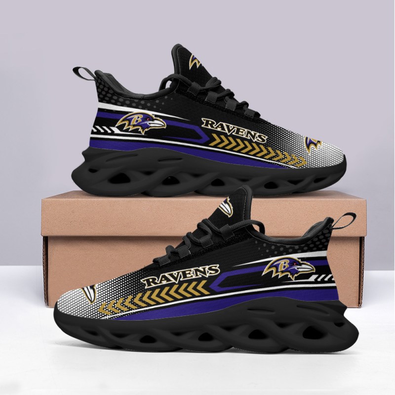 Baltimore Ravens Yezy Running Sneakers
