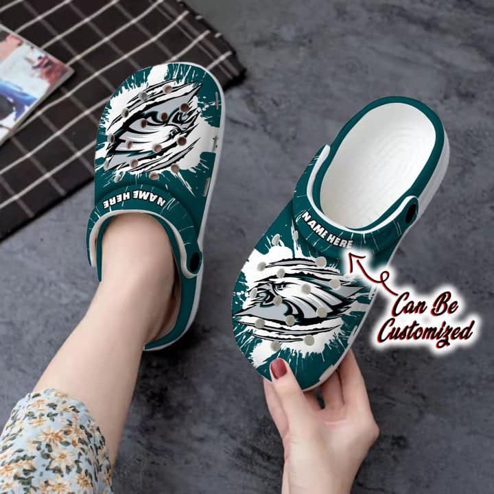 Philadelphia Eagles Personalized Clog Image 2